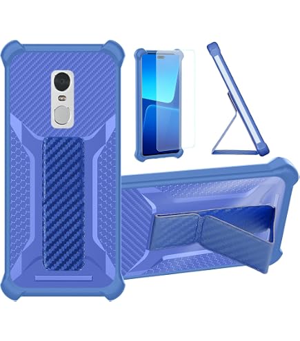 AQGG Custodia + Vetro Temperato per Zte Blade A51 (6.52 Pollici) Cover Shell Case Black TPU Silicone Skin Bumper - Glass 9H durezza Pellicola Schermo Film - XS40