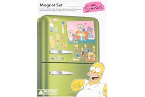 Grupo Erik Imanes para Nevera The Simpsons Familia - Simpsons Regalo : Imanes niños (14,5x21 cm) | Iman Nevera; Figuras magnéticas - Decoracion Hogar y Oficina : Merchandising Oficial