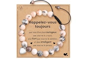 BOCHOI Cadeau Noel Ado Fille, Bracelets Licorne Amour Fille 5 6 7 8 9 10 11 12 Ans Anniversaire, Cadeaux pour Filles Femme Bracelet Perles Bijoux Licorne Amour, Idée Cadeau Enfants Sœurs Amie 5-18 Ans