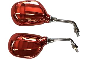 Forbikes 05-0165 Cp.Specchietti Scooter Universali"Scooty", Giallo