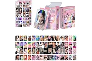 SCISSH 124 pezzi EN- SK IVE GIDLE TWICE 60 pz Photocards Biglietti di Auguri Collezione Mini Card Cartoline Postcard Lomo Card e 64pcs Adesivi (BL)