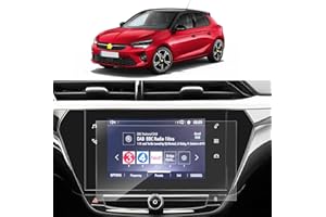 SKTU 2 pezzi pellicola protettiva compatibile con Opel Corsa F 2020-2023 Navi pellicola protettiva PET protezione schermo 7 pollici