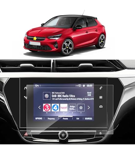 Film Protection écran Digital Opel Corsa F 2020-2026 - Verre Trempé 9H Anti-rayures - Compatible Cockpit 7 Pouces - 2