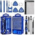 YINSAN Kit Tournevis de Precision, 120 en 1 Petit Kit Tournevis Magnétique, Électroniques Set Outils Informatique de Réparati