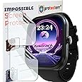 PROTECTERR® 2-Pack Screen Guard for Fastrack Limitless FS2+ 2.01" inch Smartwatch Protector | Flexible, Unbreakable, Bubble-Free Installation | Not Tempered Glass |