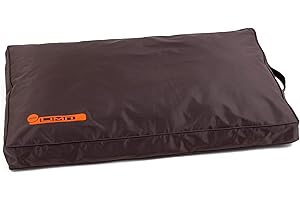 Karlie Flamingo Coussin pour Chien avec Inscription No Limit Housse en téflon 100 x 65 x 8 cm Marron