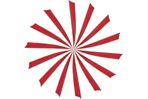 YELARXI Arrow Vanes Turkey Archery Arrows Feather Fletching Right Wing Fit for Hunting Target Shooting