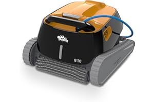 Dolphin E30 Robot limpiafondos automático para Piscinas enterradas de 12m - Limpieza Fondo y Paredes - Filtración Ultra Fina