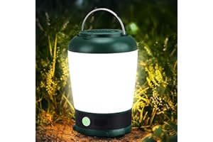 LETOUR Camping Lantern Rechargeable Camping Light 6 Lighting Modes 2000 mAh Portable Tent Light Waterproof Emergency Tent Lamp Outage