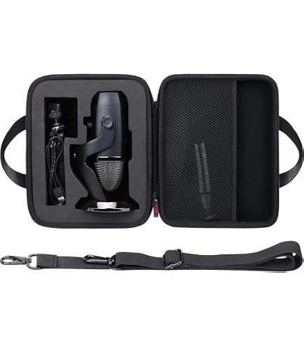 khanka Hard Travel Case for Blue Yeti/Yety Pro USB Microphone: Buy Online at Best Price in UAE