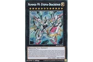 BROL-DE057 - Number 99: Utopia Dragon - Secret Rare - 1st Edition - German - Brothers of Legend - with LMS Trading Fieldcenter Card Yugioh