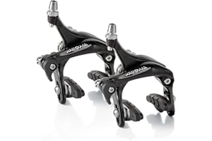 Miche Performance Road Brake Calipers - Dual Pivot – Lightweight Forged Aluminium – Adjustable Pads – Italian Made – Black or Silver