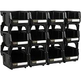 VOLDREN Stackable Organizer Drawers &ndash; Organizer Screws &ndash; Plastic Storage Bins &ndash; Drawer Organizer &ndash; Stackable Workshop Sorter