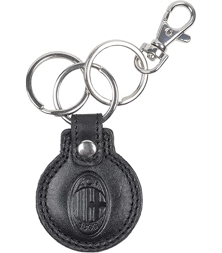 Portachiavi Logo Girevole Ufficiale A.C. Milan – Maestri del Calcio