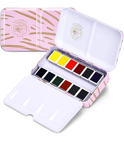 1 Set Gouache Set 24 Levendige Kleuren Niet Giftig... – Vicedeal