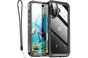 AICase cover impermeabile compatibile con iPhone 17, anti-neve, anti-polvere e anti-urto, certificata IP68, protezione completa, custodia subacquea completamente sigillata