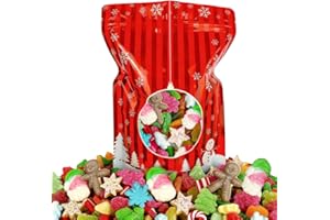 SWEET TREAT GIFTING CO. Christmas Sweet Mix Christmas themed Pick n Mix Sweets Xmas Retro Candy Selection