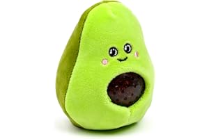 Puckator Queasy Squeezies Avocado pluszowa zabawka do ściskania