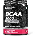 Carbamide Forte BCAA Powder 5000mg | BCAA Supplement For Women & Men Muscle Growth | BCAA Pre Workout & BCAA Intra Workout Supplement For Muscle Recovery | BCAA For Men | BCAA Supplements For Men & Women 7g Serving with Ideal 2:1:1 Ratio | BCAA Watermelon Flavour - 210g Powder