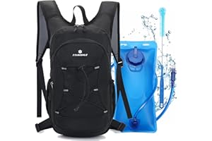 TTIAISHLE Hydration Pack Backpack with 2L BPA Free Water Bladder for Cycling Running Hiking Climbing Camping Racing skiing