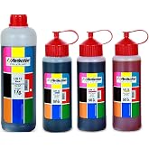 PERFECTİON Epson Uyumlu 103 L3252 L5590 L3560 L3550 4 Renk M&uuml;rekkep Dolum Seti 1 kg. + 3 x500 gr.
