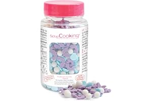 SCRAP COOKING Pot de Décors Sucrés Sirène, 55 g