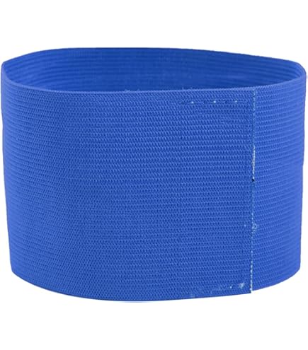 Fußball Kapitänsbinde Orange - Verstellbare Armbinde Aus Nylon