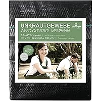 Prolifiqs Anti-Unkrautgewebe I Gartenvlies Reissfest & Wasserdurchlässig I Unterbodengewebe gegen Unkraut I…
