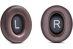 Yaowanguan Wymienne Podkładki do Słuchawek AONIC 50 Nauszniki,Zamienne Nauszniki do Shure SRH1540 AONIC 50 Bezprzewodowe Słuchawki,AONIC50 Akcesoria Nauszniki/Poduszki na Uszy(Brązowy)