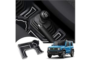 ‎LFOTPP LFOTPP Mittelkonsole Aufbewahrungsbox Jimny, Armlehne Organizer Mittelarmlehne Handschuhfach, Tray Storage Box Auto Zubehör MT (White)