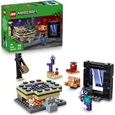 LEGO Minecraft Nether ve End Ge&ccedil;idi Yolculuğu 21584-7 Yaş ve &Uuml;zeri &Ccedil;ocuklar i&ccedil;in Havalı Kahraman Minifig&uuml;r&uuml; ve Enderman Fig&uuml;r