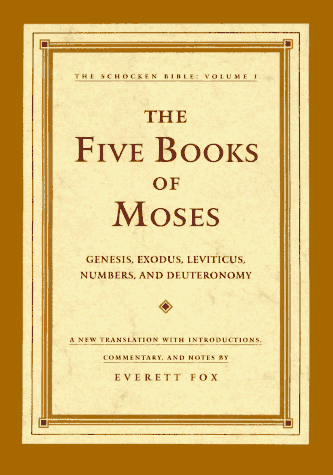 The Five Books of Moses livre