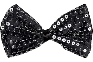 Boland - Sequin Bow Tie Accessory Disco Party Costume Carnival Theme Party