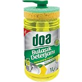 DOA Sıvı Bulaşık Deterjan S&uuml;ngerli Limon Kokulu 1000 ml