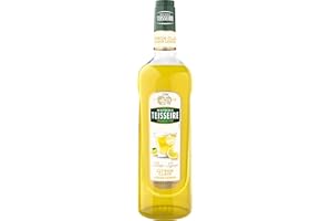 Sirop de Citron Clair Mathieu Teisseire, pour boissons, cocktails avec ou sans alcool, bières, sodas, bouteille de 1L