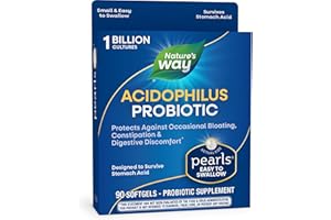 ‎NATURE'S WAY Enzymatic Therapy Acidophilus Pearls Probiotikum 90 Perlen