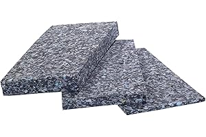 Saarschaum® Verbundschaum Schaumstoffplatte, Schaumstoff Matte VS80 202x102x8 cm fest für Motorradsitz Dämmung Turnmatte Kantenschutz Schallisolierung Keilkissen Verpackung Aufprallschutz