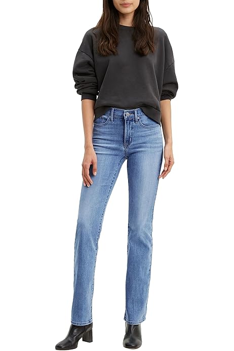 Levi's Plus Size 315 Shaping Bootcut Jeans, Slate Ideal Clean Hem Pl, 14 L  Femme : Amazon.fr: Mode
