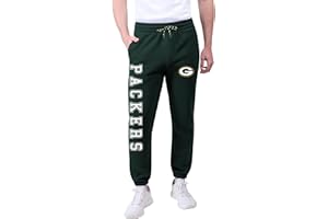 ULTRA GAME NFL Herren Jogger Pants ACTIVE Basic Fleece Sweatpants, Team Logo Dark
