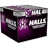 Halls Rspiral Flavor Licorice, Sugar-Free Candies, Box 20 x 32 g | Sugar-free candies with licorice flavor and refreshing eff