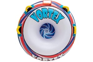 Boatworld Vortex 1 Rider Inflatable Towable Ringo 54"/137cm with Kwik Connect