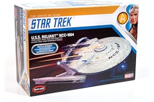 Polar Lights Star Trek U.S.S. Enterprise Reliant Wrath of Khan Edition 1:000 Scale Set Prop Replica Model Kit