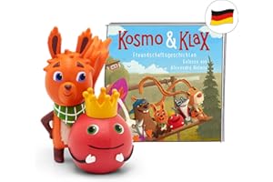 tonies Hörfiguren für Toniebox, Kosmo & Klax – Freundschaftsgeschichten, Hörbuch mit Liedern für Kinder ab 4 Jahren, Spielzeit ca. 77 Minuten