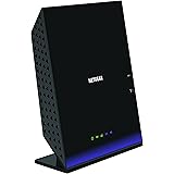NETGEAR D6400-100UKS AC1600 Dual Band 300 + 1300 Mbps Wireless (Wifi) VDSL/ADSL Modem Router for Phone Line Connections (BT I