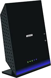 NETGEAR D6400-100UKS AC1600 Dual Band 300 + 1300 Mbps Wireless (Wifi) VDSL/ADSL Modem Router for Phone Line Connections (BT Infinity, YouView, TalkTalk, EE and Plusnet Fibre) (Amazon Echo Enabled)