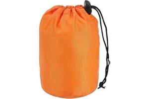 YELARXI Stuff Sack, Nylon Waterproof Storage Sacks Portable Drawstring Dry Stuff Bag Gear Organization with Toggle, Fit for Backpacking Camping Traveling Hiking