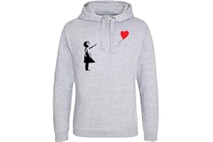 Urbangift Banksy Balloon Girl Unisex Hoodie