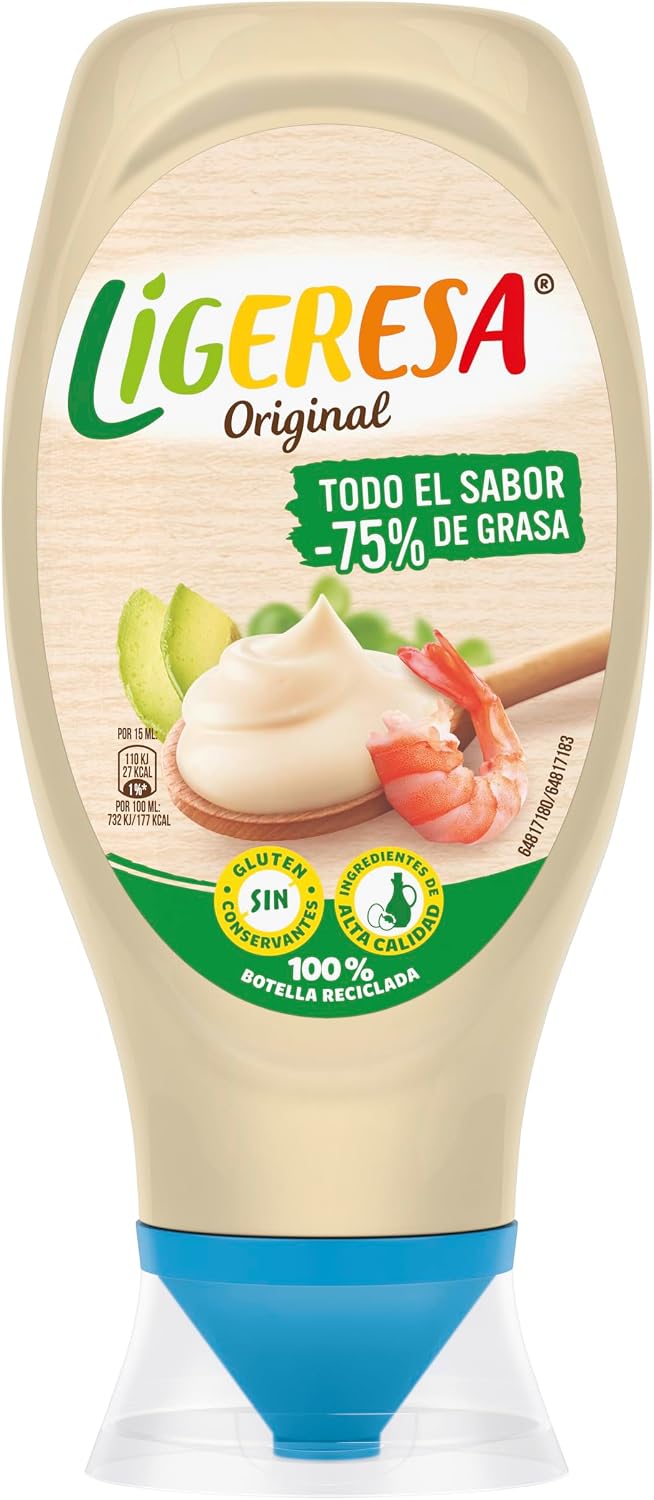 Ligeresa Salsa Bocabajo Original, 430 ml