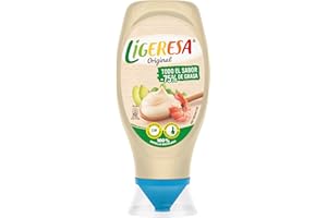 UNILEVER Ligeresa Salsa Bocabajo Original, 430 ml