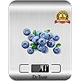 Dr Trust USA Stainless Steel Electronic Kitchen Digital Scale Weighing Machine For Health, Fitness, Diet, Nutrition, Cooking and Home Baking with Touch Button, Tare Function (5 Kg)-529